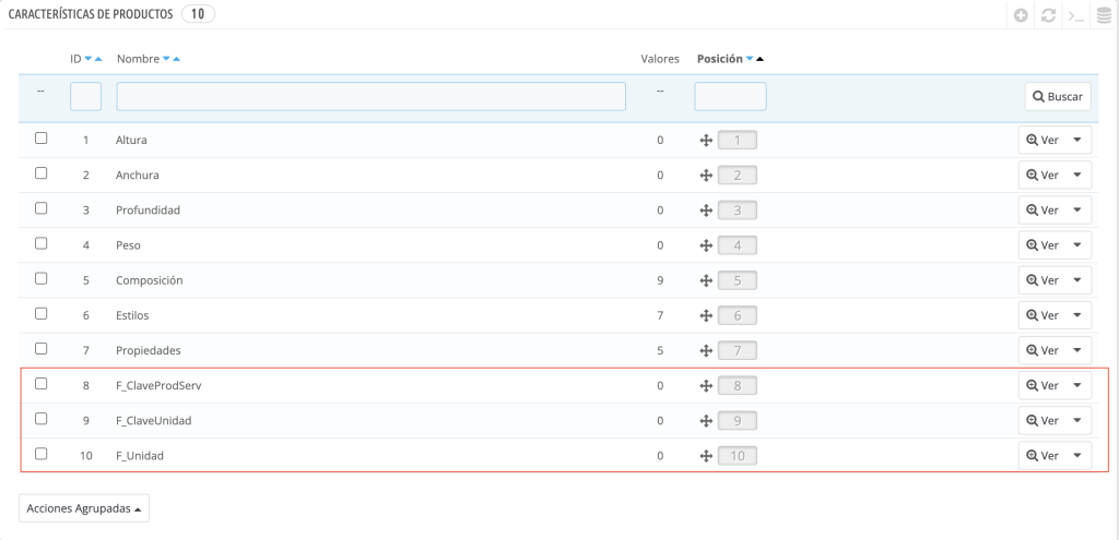 Vista de PrestaShop 1.6