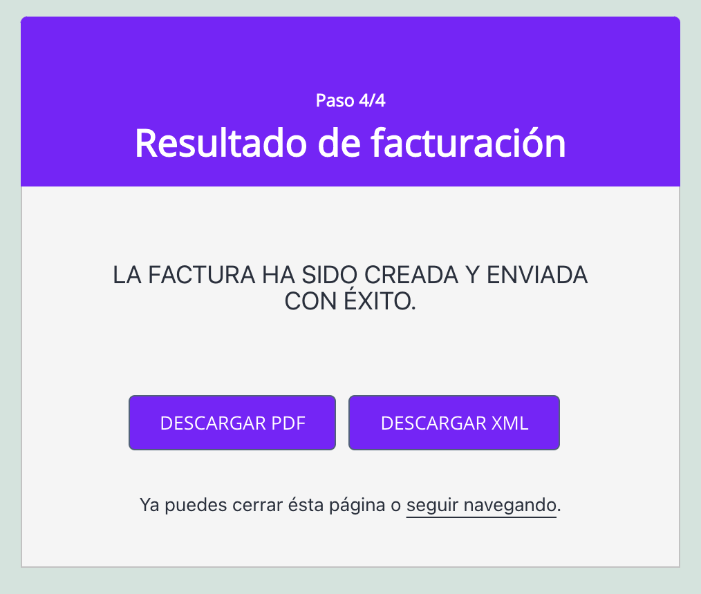 Descarga de documentos fiscales