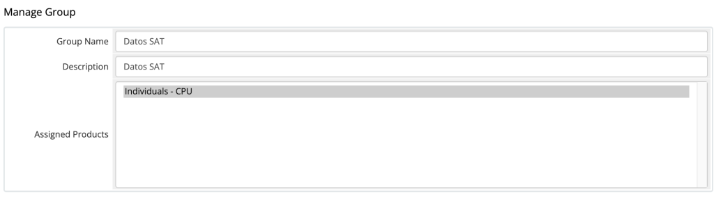 Vista para agregar título y descripción de los datos