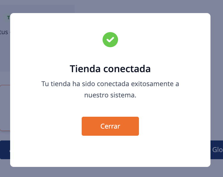 Ventana de confirmación