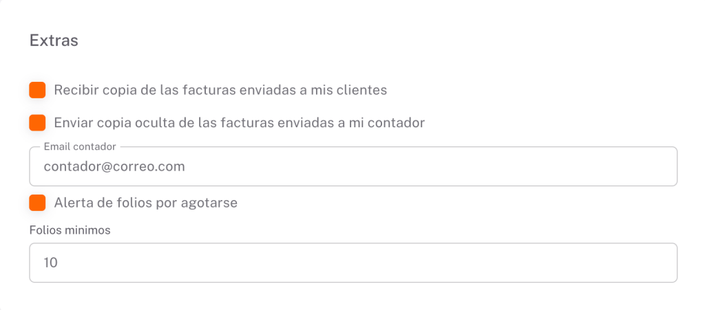 Apartado para agregar funcionalidades extras